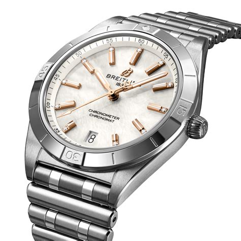 breitling chronomat automatic quadrante bianco|Chronomat Automatic 36 .